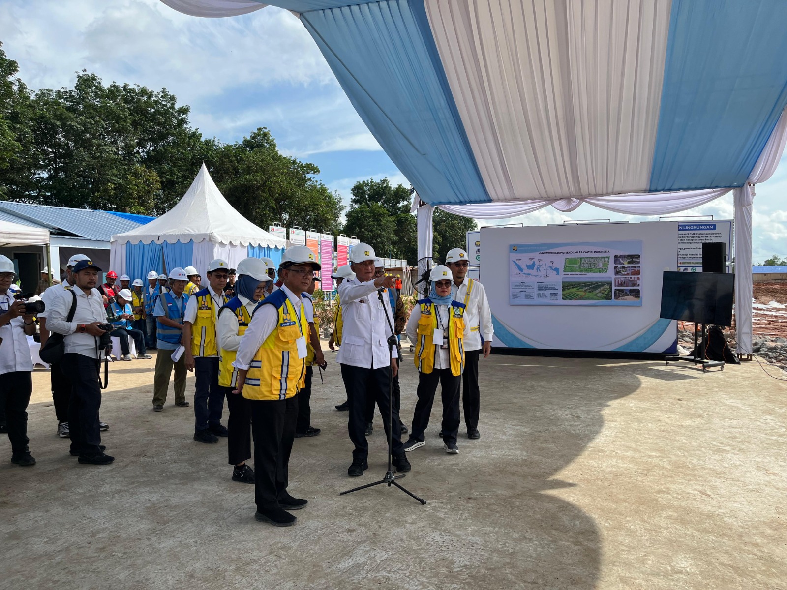 Brantas Abipraya Berkomitmen dalam Pembangunan Sekolah Rakyat di Banjarbaru, Kalimantan Selatan