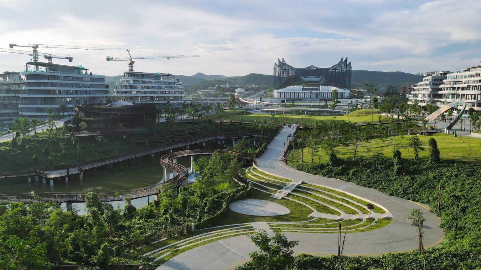Plaza Seremoni IKN Karya Brantas Abipraya Raih Penghargaan Lanskap Internasional MLAA 2026