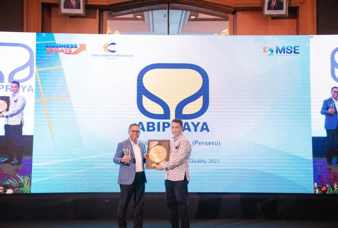 Transformasi Perusahaan, Brantas Abipraya mendapat Penghargaan di IHCBA award 2023