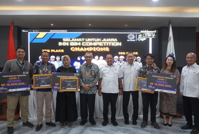 Brantas Abipraya Meraih Juara 1 di BIM Competition