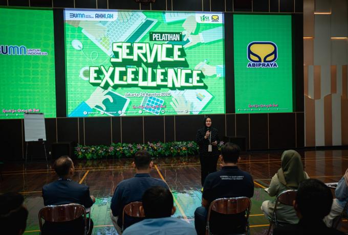 Pelatihan Service Excellence untuk para Insan Abipraya