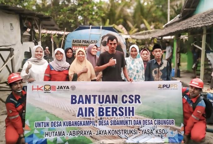 Dokumentasi CSR Bantuan Air Bersih