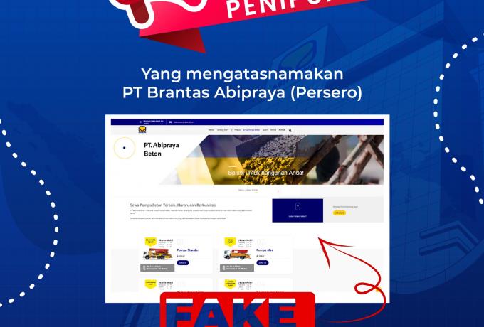 waspada website palsu