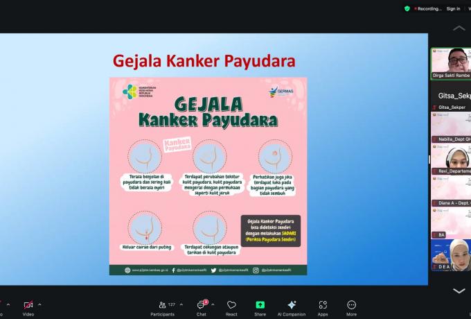 Peringati Hari Kanker Sedunia, Brantas Abipraya Perkuat Kesadaran dengan Webinar Deteksi Dini