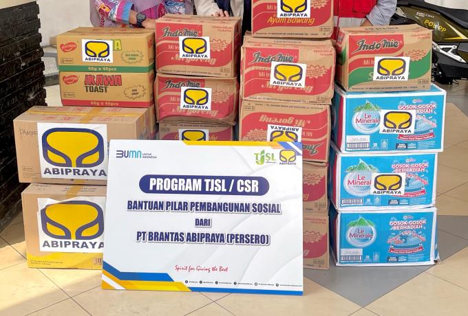 Brantas Abipraya Salurkan Bantuan untuk Korban Banjir Jabodetabek, Wujud Abipraya Peduli