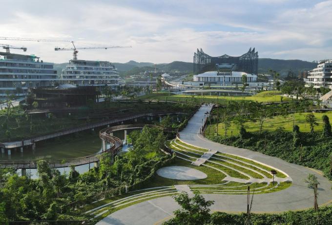 Plaza Seremoni IKN Karya Brantas Abipraya Raih Penghargaan Lanskap Internasional MLAA 2026